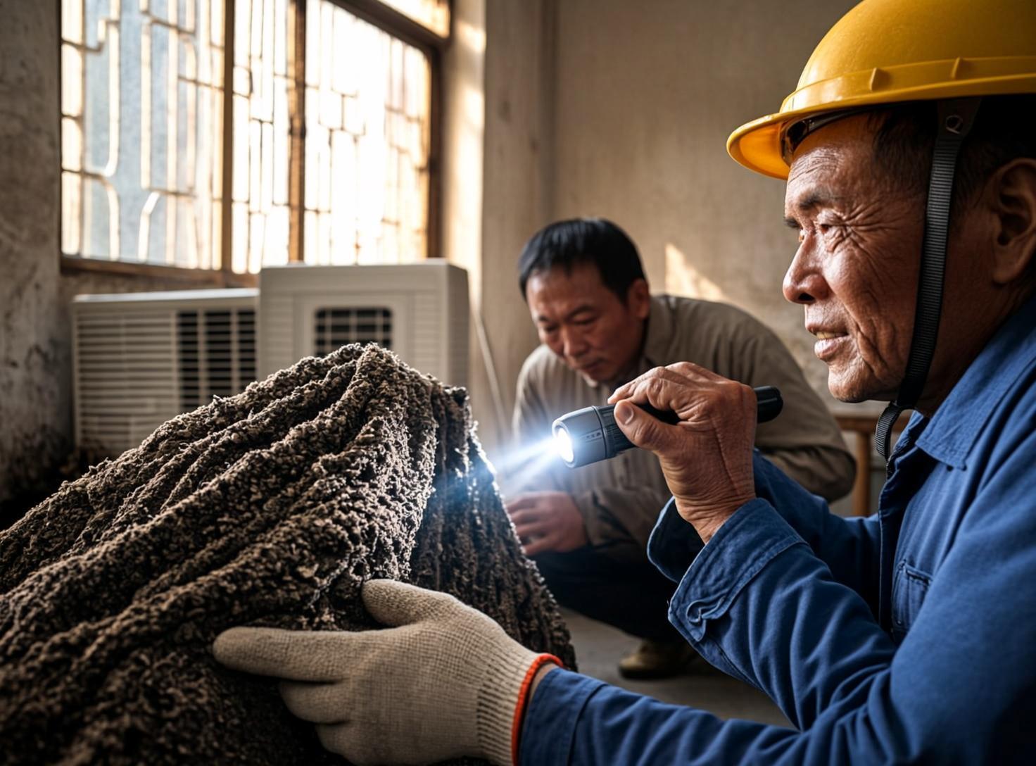 空调清洗验收看什么？清洗前后的积尘量数据怎么对比才算合格